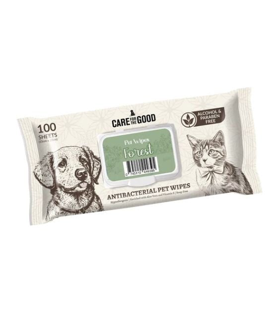 CARE FOR THE GOOD PET WIPES