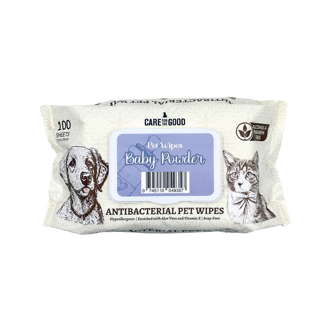 CARE FOR THE GOOD PET WIPES