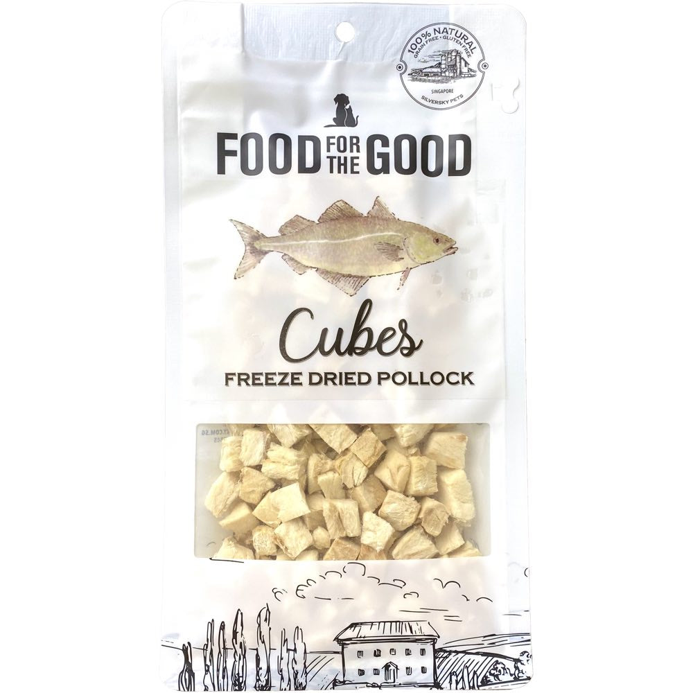 Food For The Good Cubes Freeze-Dried Pollock