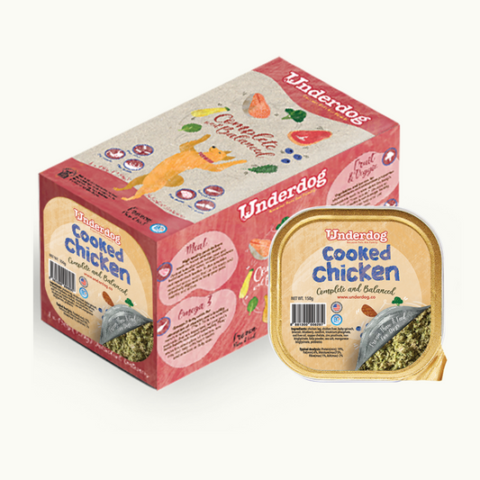 UNDERDOG Frozen Cooked Dog Food