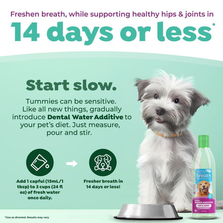 Tropiclean Fresh Breath Oral Care Water Additive For Dogs 16oz