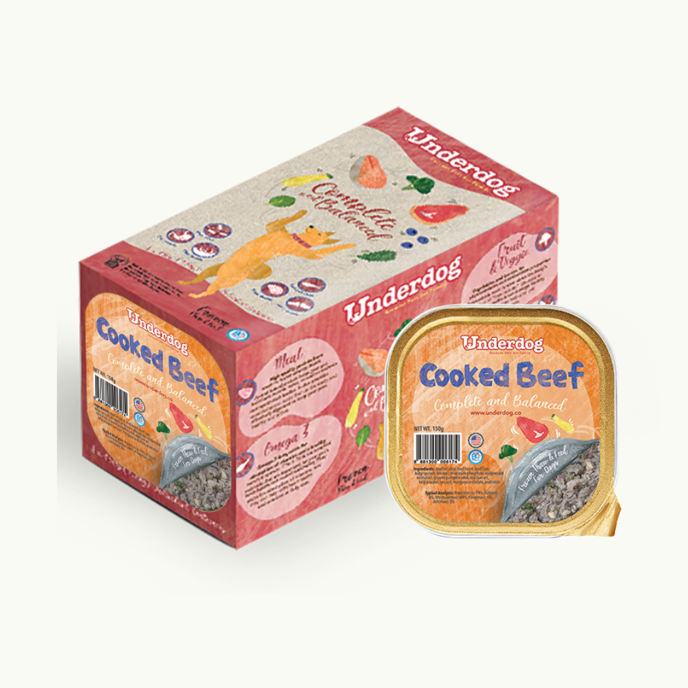UNDERDOG Frozen Cooked Dog Food